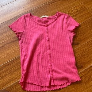 pink h&m shirt